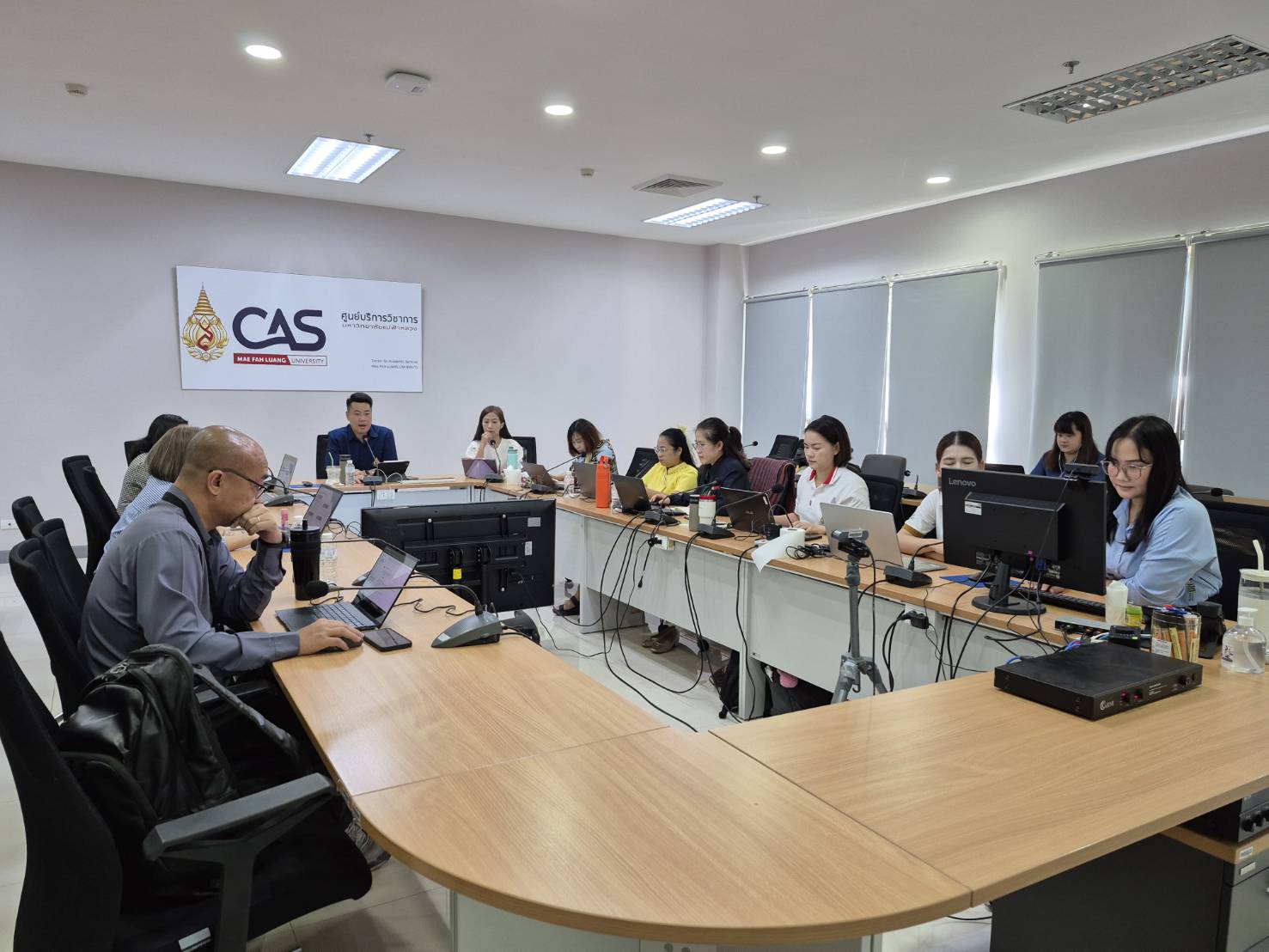 ศูนย์บริการวิชาการ จัดประชุมคณะกรรมการบริหารงานบริการวิชาการ ครั้งที่ 2/2568 พิจารณา 73 โครงการ มุ่งผลักดันพันธกิจสู่สังคม