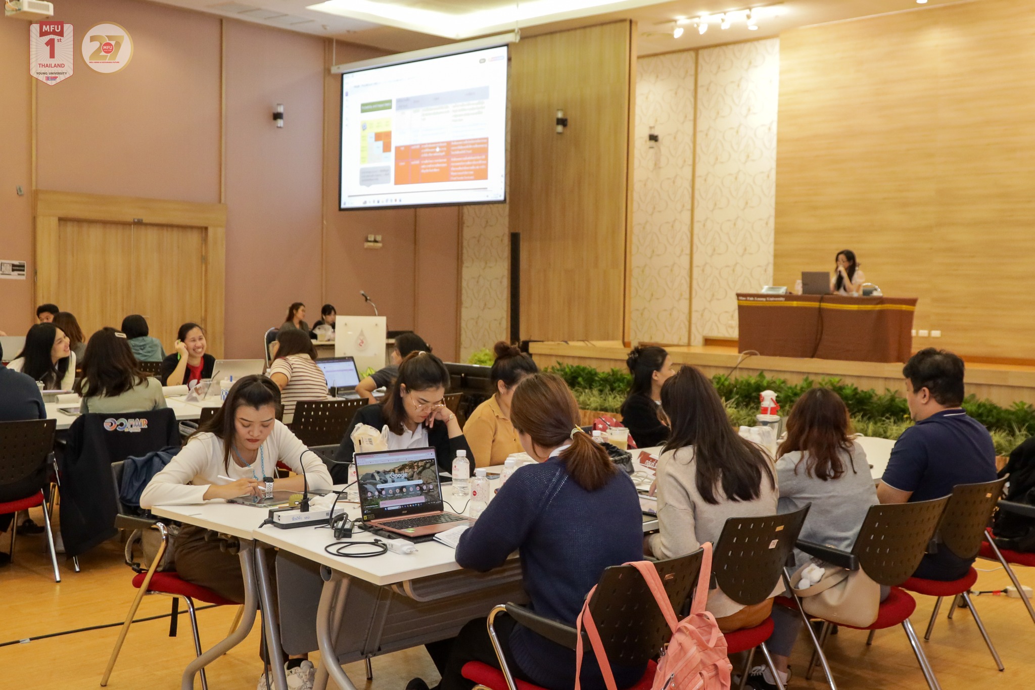 ส่วนบริหารงานวิจัย มฟล. จัดอบรมต่อเนื่องเป็นวันที่ 2 การตรวจติดตามคุณภาพภายใน (Internal Audit) มุ่งเน้นการจัดการความเสี่ยงสำหรับระบบคุณภาพตามมาตรฐาน ISO/IEC17025: 2017